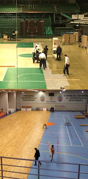 實木運動地板施工團隊